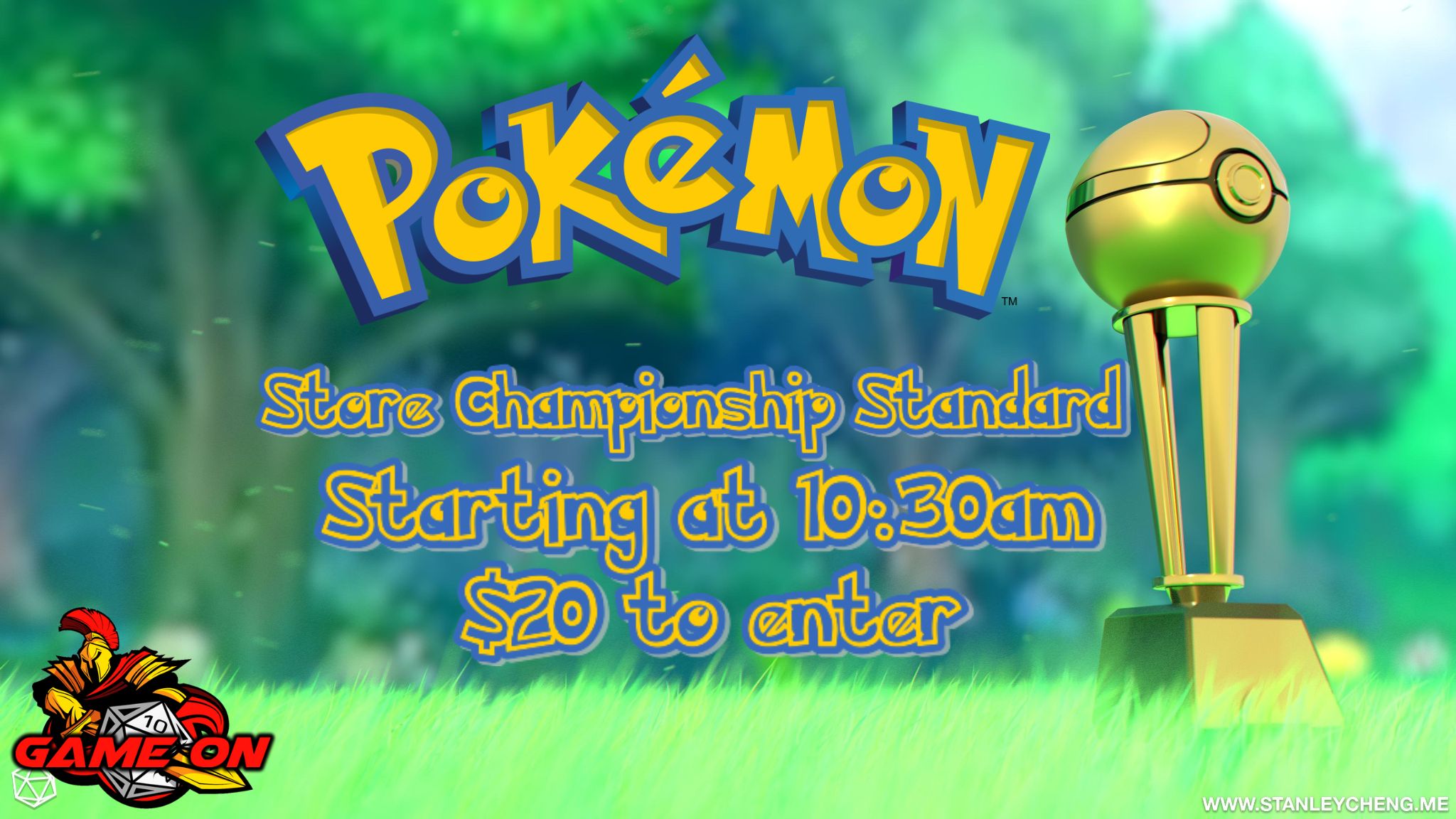 Game On Pokémon Store Championship June 23rd